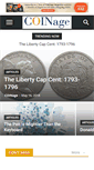 Mobile Screenshot of coinagemag.com